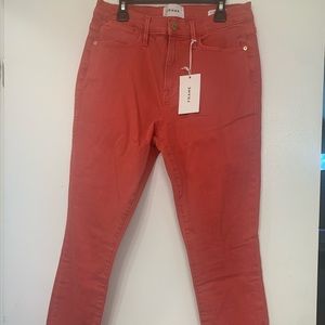 Frame Le High Skinny Crop Jeans, NWT